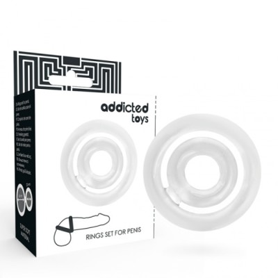 ADDICTED TOYS - POTENZ- C-RING PENIS CLEAR foto