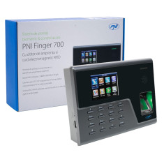 Resigilat : Sistem de pontaj biometric si control acces PNI Finger 700 cu cititor foto