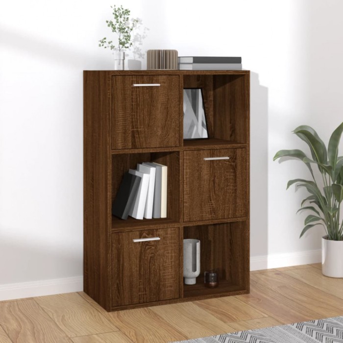 Gossi dulap de depozitare, stejar maro, 60x29,5x90 cm
