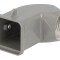 Conector carcasă HDC 3A unghi cablu