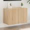 Gossi comoda tv de perete, stejar sonoma, 60x30x41 cm