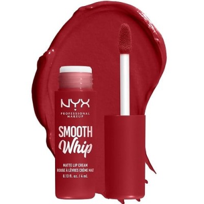 Ruj de Buze Lichid Mat, NYX Professional Makeup, Smooth Whip Matte, 14 Velvet Robe, 4 ml foto