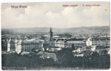 Targu Mures panorama luata din partea de sus a orasului,circulata in 1928, Necirculata, Printata