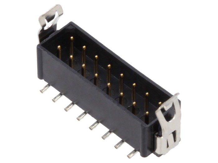 Conector soclu PCB-cablu 16 pini, SMT