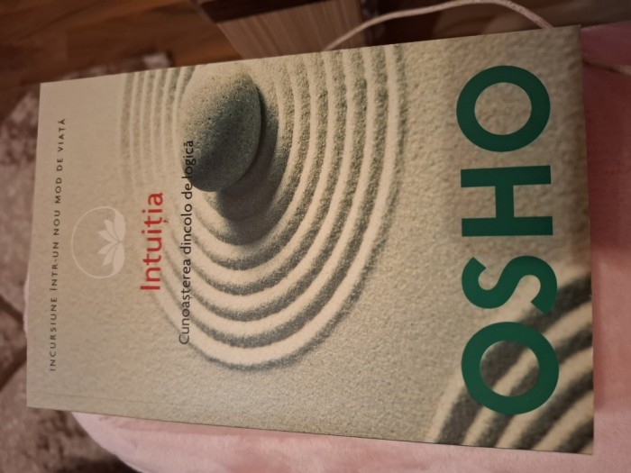 Osho Curajul + Osho Intuiția- set 2 carti dezvoltare