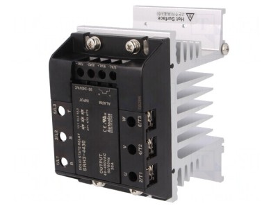 Releu Semiconductor 30A 3-Fazat 48-480VAC foto