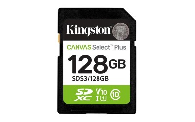 SDXC CARD KS 128GB CL10 UHS-I SELECT PLS foto