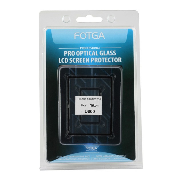 Ecran protector LCD Fotga D800 din sticla optica pentru Nikon D800 D810 D800E