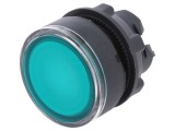 Comutator Apăsare Verde 22mm IP66
