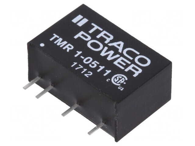 Convertor DC/DC 1W 5V 200mA SIP6