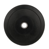Disc Greutate Cauciuc SPORTMANN - 5 kg / 51 mm, Negru