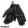 Manusi barbati pentru scuter - motocicleta Urban vara Seventy model SD-C20 Rebel culoare: negru &ndash; degete tactile M (8 cm)