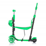 Trotineta Chipolino Kiddy Evo 3 in 1 cu maner lime