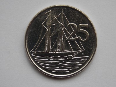 25 CENTS 1992 CAYMAN-XF foto