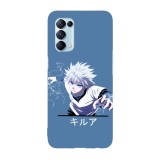 Husa compatibila cu Oppo A52, Viceversa, model Killua Electric Shock Hunter x Hunter, Silicon, TPU, Transparent, Carcasa