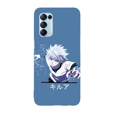 Husa compatibila cu Oppo Find X5, Viceversa, model Killua Electric Shock Hunter x Hunter, Silicon, TPU foto