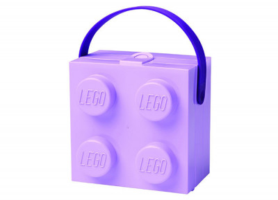 LEGO Cutie pentru sandwich 2x2 lavanda Quality Brand foto