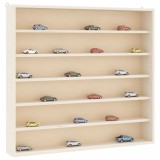 VidaXL Vitrina de colecție din lemn cu 6 rafturi 60x8,5x55 cm