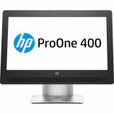 All in one refurbished HP ProOne 400 G2, Procesor I3 6100T, Memorie 8 GB, SSD 120 GB, DVDRW, Display 20 inch, grad A+