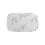 Geam oglinda Volvo C70, 03.2007, Volvo S40/V50, 10.2007, Volvo S40/V50, 10.2007, partea Stanga, culoare sticla crom, sticla asferica, cu incalzire,