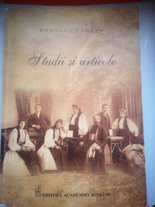 Studii si articole - Romulus Candea