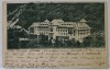 SINAIA , HOTELUL CARAIMAN , CARTE POSTAL ILUSTRATA , CLASICA , DATATA 1905