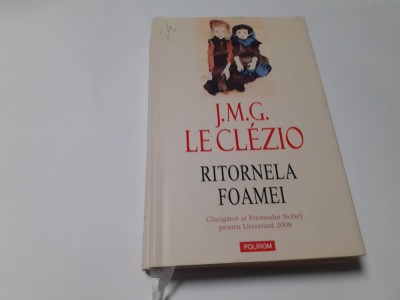 Ritornela foamei - J.M.G. Le Clezio RF5/2 foto