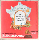 Disc vinil, LP. LE FRANCAIS PAR DES IMAGES. SETBOX 3 DISCURI VINIL-MARIA DUMITRESCU BRATES-162815, Electrecord