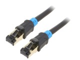 Patch Cord S/FTP Cat6 5m Negru