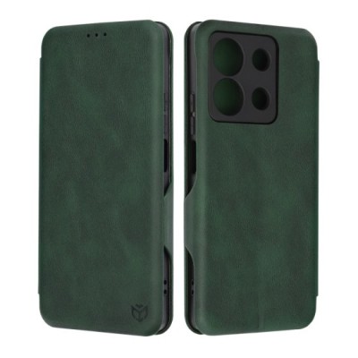 Husa pentru Xiaomi Redmi Note 13 5G - Techsuit Safe Wallet Plus - Green foto