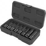 Topmaster 338801 - Set chei tubulare impact HEX6-HEX19 mm 1/2 inch 8 bucati