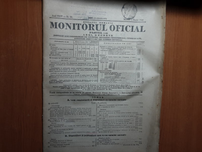 Monitorul Oficial - Nr.55 - miercuri 6 martie 1946 foto