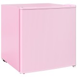HOMCOM Congelator de masă cu capacitate de 35 litri, congelator mic cu ușă reversibilă, Roz | Aosom Romania