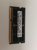 Memorie RAM Laptop, Samsung, 8GB, 2Rx8, DDR3, PC3-12800S, 1600MHz, 1.5V, M471B1G73CB0-CK0, CL11, Non-ECC, SODIMM, 204 pini