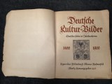 Carte veche &icirc;n limba germană : " Imagini ale culturii germane".