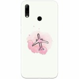 Husa silicon pentru Huawei P Smart 2019, Airplain