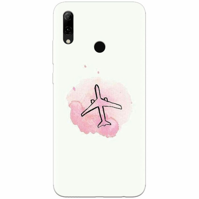 Husa silicon pentru Huawei P Smart 2019, Airplain