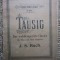 J. S. BACH - TAUSIG DAS WOHLTEMPERIRTE CLAVIER LE CLAVECIN BIEN TEMPERE