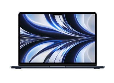 MacBook Air 13.6&amp;quot; Retina/Apple M2 (CPU 8-core, GPU 8-core, Neural Engine 16-core)/16GB/256GB - Midnight - INT KB (2024) NewTechnology Media foto