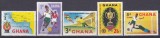 DB1 Ghana 1959 Campionat Fotbal 5 v. MNH, Nestampilat