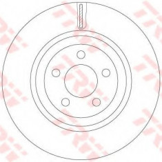 Disc frana LANCIA THEMA (LX) (2011 - 2016) TRW DF6244S