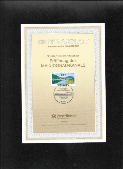 Germania FDC 38.1992