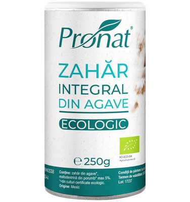 Zahar Integral din Agave Bio 250gr Pronat foto