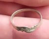 Inel Argint Dama Handmade Vintage 1.1g - Inel Argint Vechi - Diametru 18.5mm