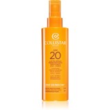 Collistar Smart Sun Protection Tanning Moisturizing Milk Spray SPF 20 spray-loțiune de protecție SPF 20 200 ml