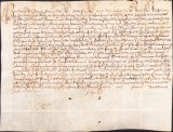 PM253N Bulă papală emisă de Papa Benedict al XIV-lea, anii 1740, pe pergament
