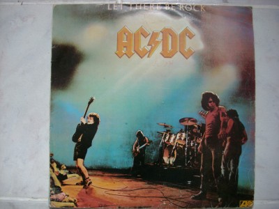 ACDC -Let there be rock vinil foto