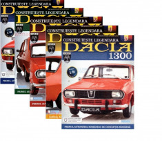 Colectia Dacia Rosie Hachette numerele 15-22 foto