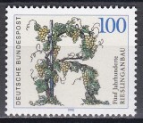 Germania 1990 - 500 de ani de Viticultura de Riesling, MNH, Nestampilat