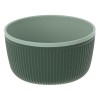 Bol Plastic, Verde Mentă, Dungi, Capacitate 0,52L, Oem